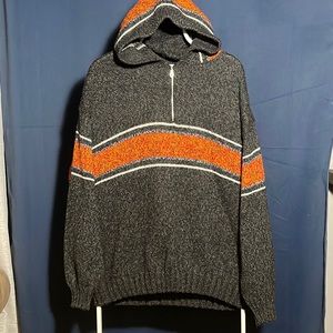Mens vintage OXYMEL half zip sweater - size L